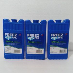 🟤 $ 7.00 Ice Pack Freez Pak Small Reusable Blue